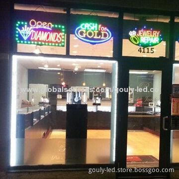 New LED light for Christmas window displays